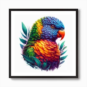 Parrot of Lorikeets 3 Art Print