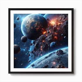 Nebula Art Print