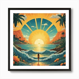 Default Here Comes The Sun Art 3 Art Print