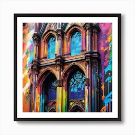 London Street Art Art Print