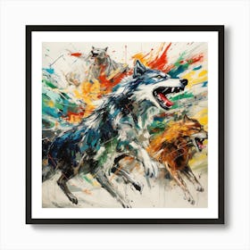 Wolf Pack 1 Art Print