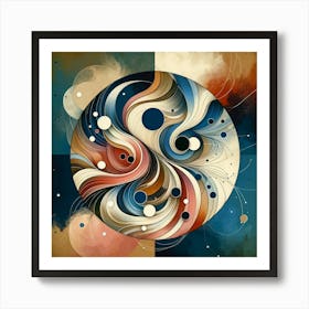 Yin Yang Art Print