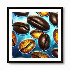 Coffee Beans 25 Art Print