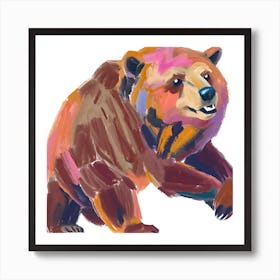 Grizzly Bear 04 Art Print