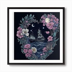 Heart Of The Sea 1 Art Print