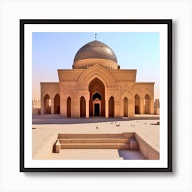 Islamic Mosque In Iran 5 Art Print
