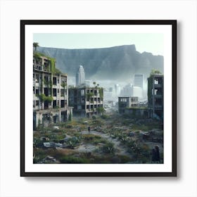 Ruins Of Cape Town 1 Art Print