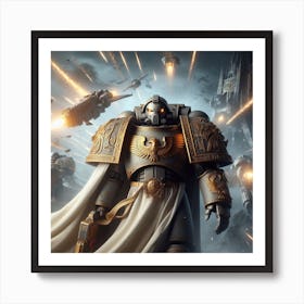 Space Marines 10 Art Print