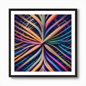 Abstract Fractal Art 10 Art Print