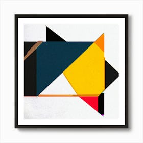 Abstract Geometric Pattern 1 Art Print