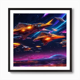 Race for the Future Art Print