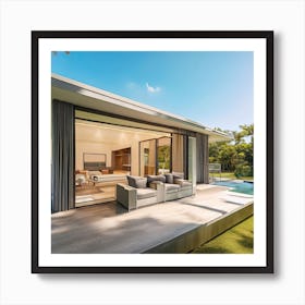 3D Home Art Design 3 Art Print