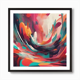 Dive Into The World Of Abstraction 1 Art Print