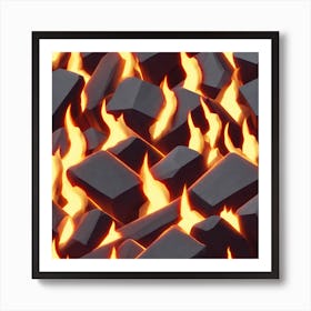 Fire And Embers Art Print