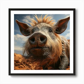 Wild Boar Art Print