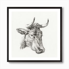 Head Of A Cow, Jean Bernard Art Print