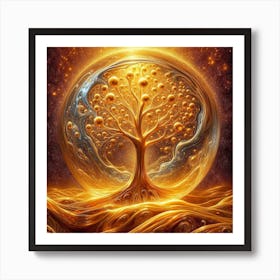 A life tree 1 Art Print