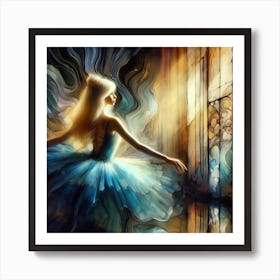 Ballerina 2 Art Print