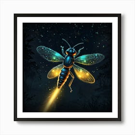 Flies In The Night Poster