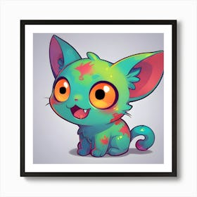 Kitty Cat Art Print