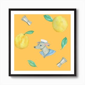 Salty Dog Art Print