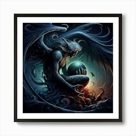 Demon 1 Art Print