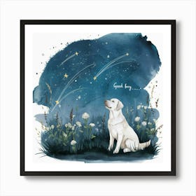 Good Night Canvas Print Art Print