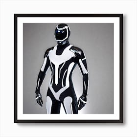 Futuristic Suit 48 Art Print