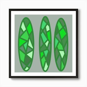 Cucumbers Art Print