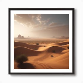 Sand Dunes 5 Art Print