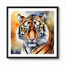 Tiger Painting 12 Art Print
