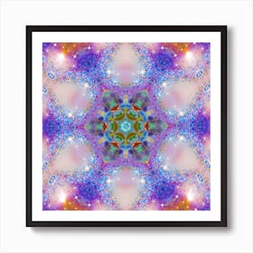 Psychedelic Mandala 67 Art Print