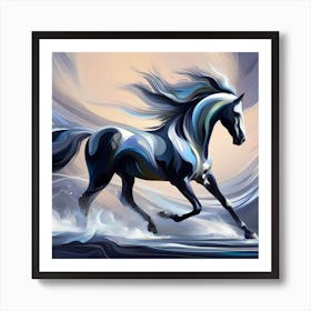 Beautiful Horse Art Print