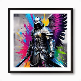 Angel Warrior Art Print