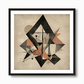 Abstract Geometric Design Poster