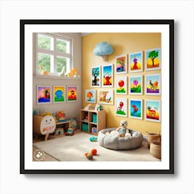 Children'S Room 1 Art Print