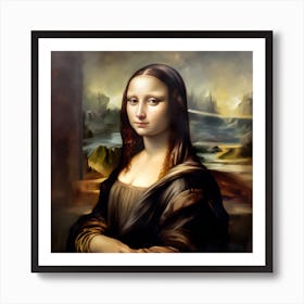 Young Mona Lisa 111235 Art Print