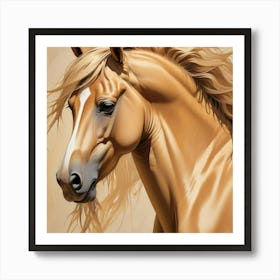 Horse Painting 2 Art Print