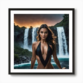 Waterfallcb Art Print