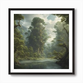 Forest Landscape Poster