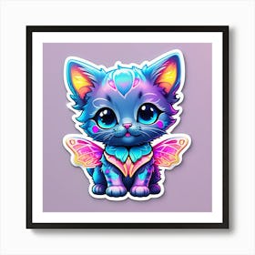 Kitty Cat Art Print