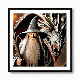 Lord Of The Rings 3 Art Print