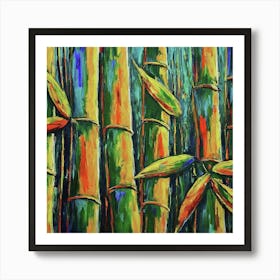 Bamboo Forest 1 Art Print