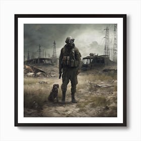 Post-Apocalyptic Landscape Art Print