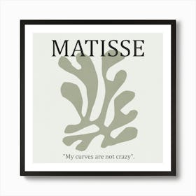 Gray Leaf 01- Henri Matisse Art Print