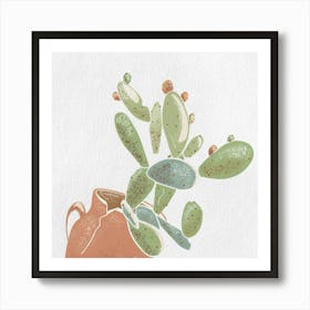 Prickly pear Art Print