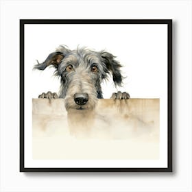 Scottish Deerhound 2 Art Print