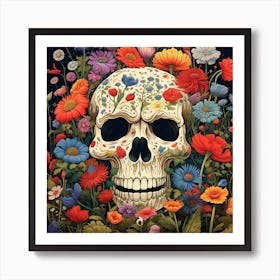 Sugar Skull 2 Art Print