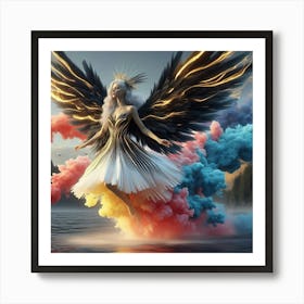 Angel 12 Art Print