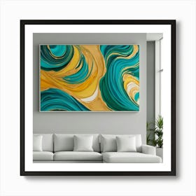 Abstract Painting 1 Art Print